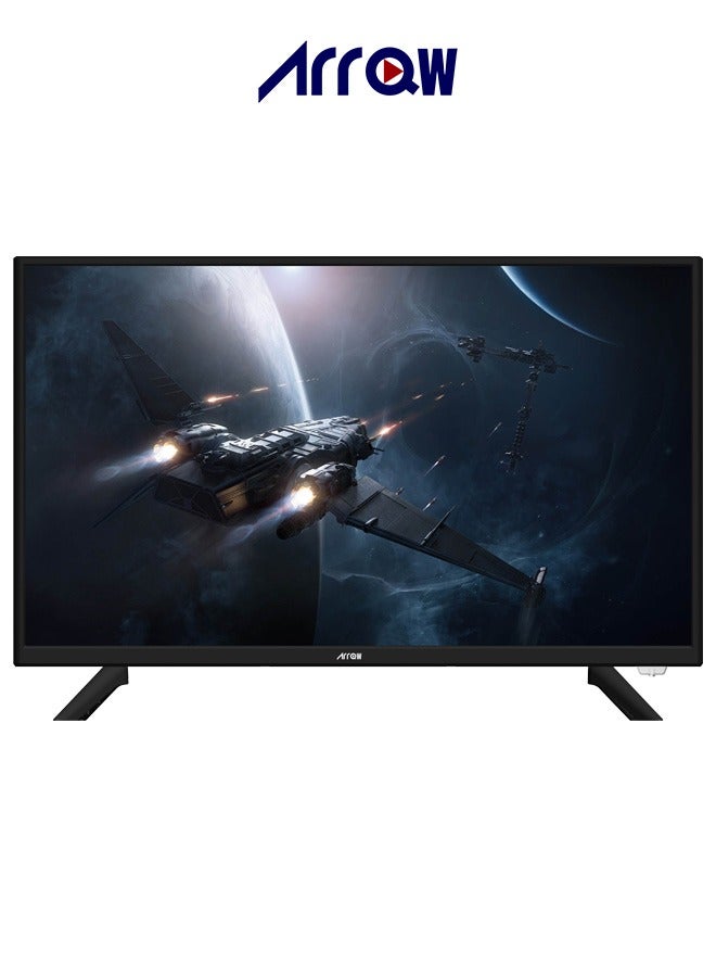 آركيو تلفزيون قياسي مقاس 24 بوصة، اتش دي ريدي، بدقة 1366x768، ومعدل تحديث 60 هرتز، وصوت ستيريو، وشاشة لاسلكية، ومنفذان HDMI، ومنفذان USB، وحامل على الحائط | الطراز: RO-24LP - Image 1